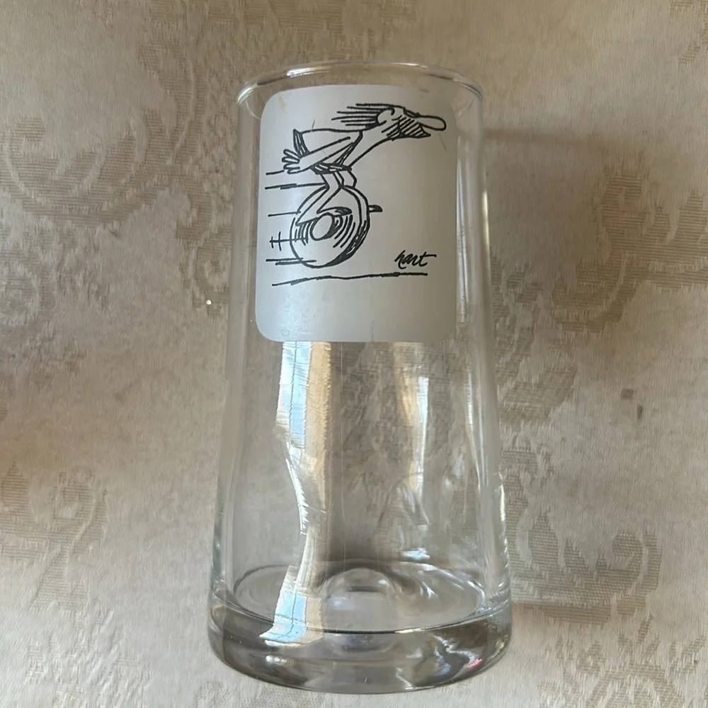 Set of vintage Johnny Hart BC Comics Thor Caveman Bartlett Collins 12 oz tumbler